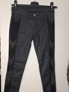 Rag & Bone Black RAJA Skinny Jeans Size 24